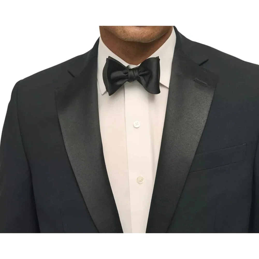 B By Brooks Brothers Men's Classic Fit Wool 2-pc Tuxedo Jacket 42S Pants 32W 30L